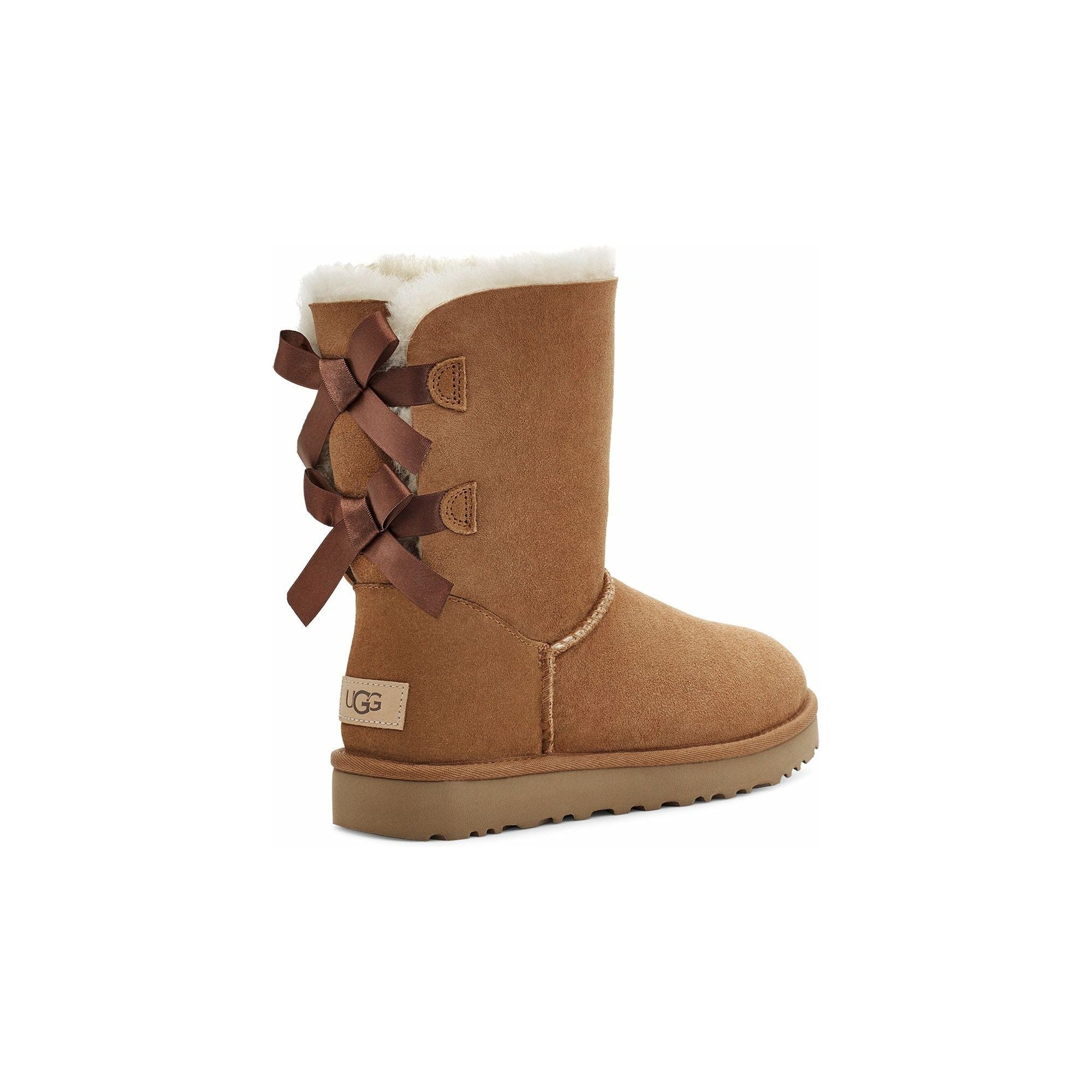 UGG Women's Bailey Bow II Boot in Chestnut - Cozy Winter Boots for Women, Fashionable & Warm Snow Boots for Cold Weather, Perfect for Outdoor Activities & Casual Wear