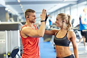 Symphonized Wireless Sport Earbuds - Bluetooth Neckband Headphones with Secure Earhooks, Built-in Mic for Running, Gym & Outdoor Activities | Sweatproof & Noise Isolating