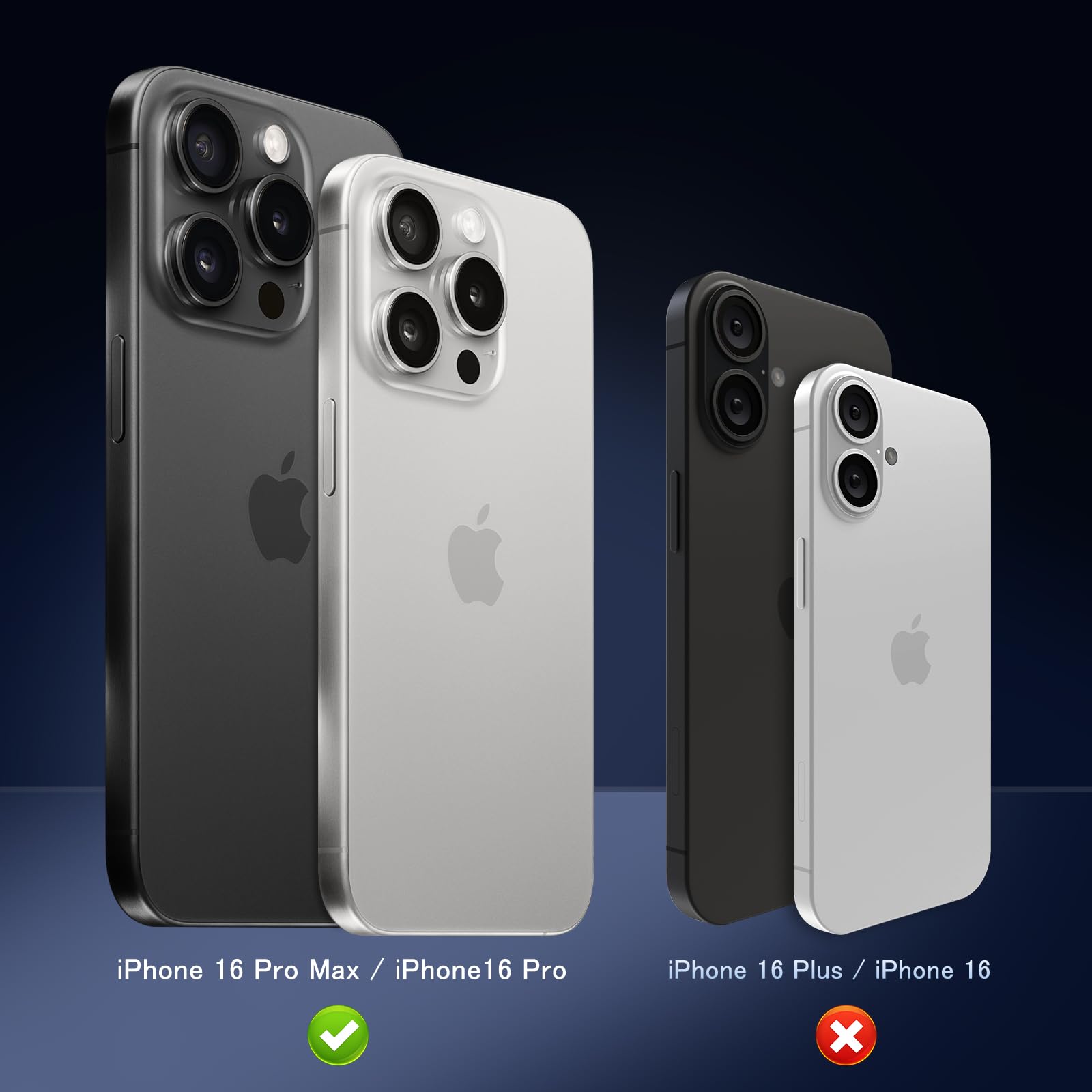 MiRowy iPhone 16 Pro/Pro Max Camera Lens Protector - Premium Tempered Glass with Aluminum Alloy Frame - Scratch Resistant Back Camera Cover for iPhone 16 Pro & 16 Pro Max (Black) - Perfect for Outdoor Adventures, Travel Photography & Daily Protection