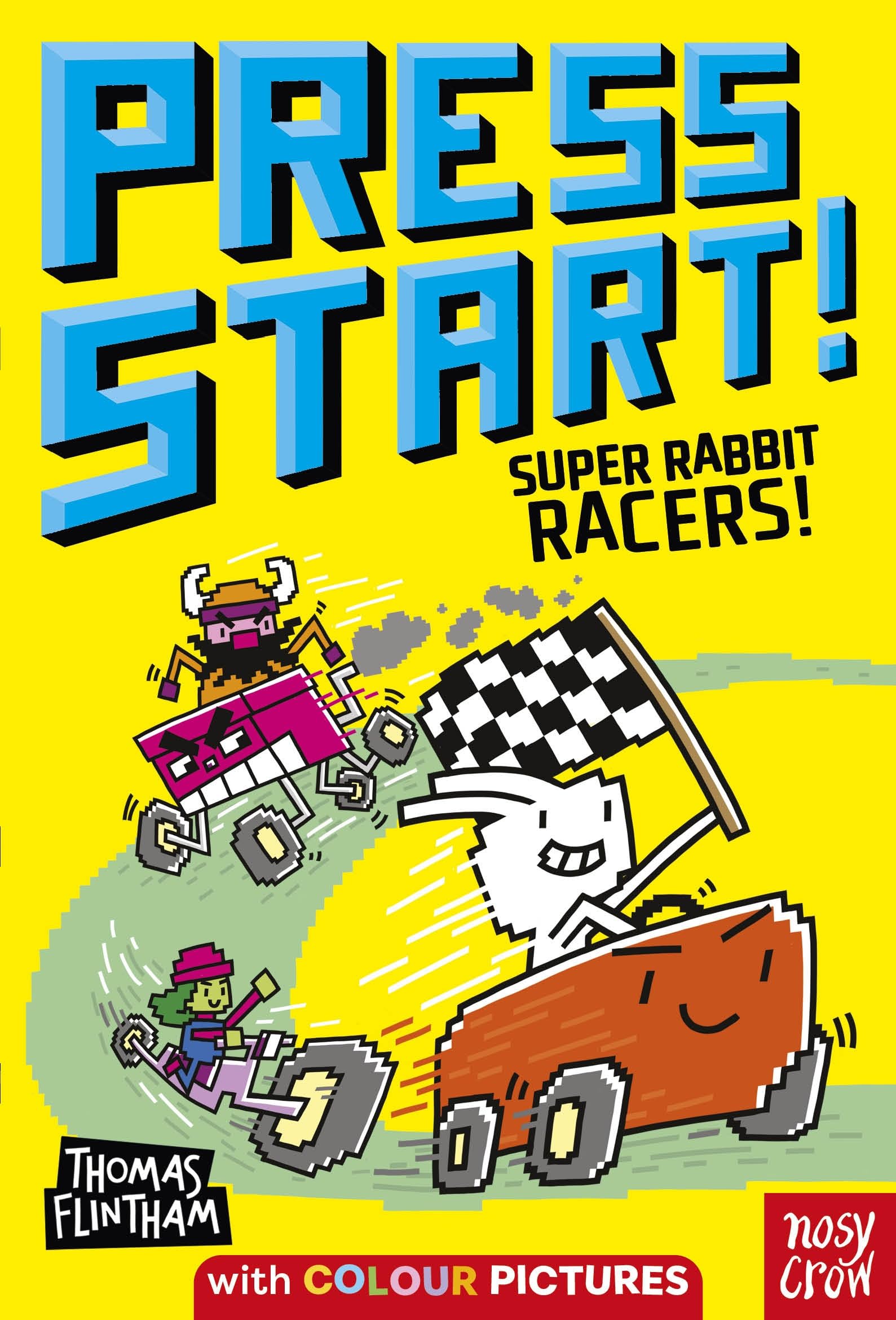 Press Start! Super Rabbit Racers! (Press Start! #3) - Fun Children's Racing Adventure Book for Kids Ages 6-10 | Perfect for Bedtime Stories & Family Reading Time