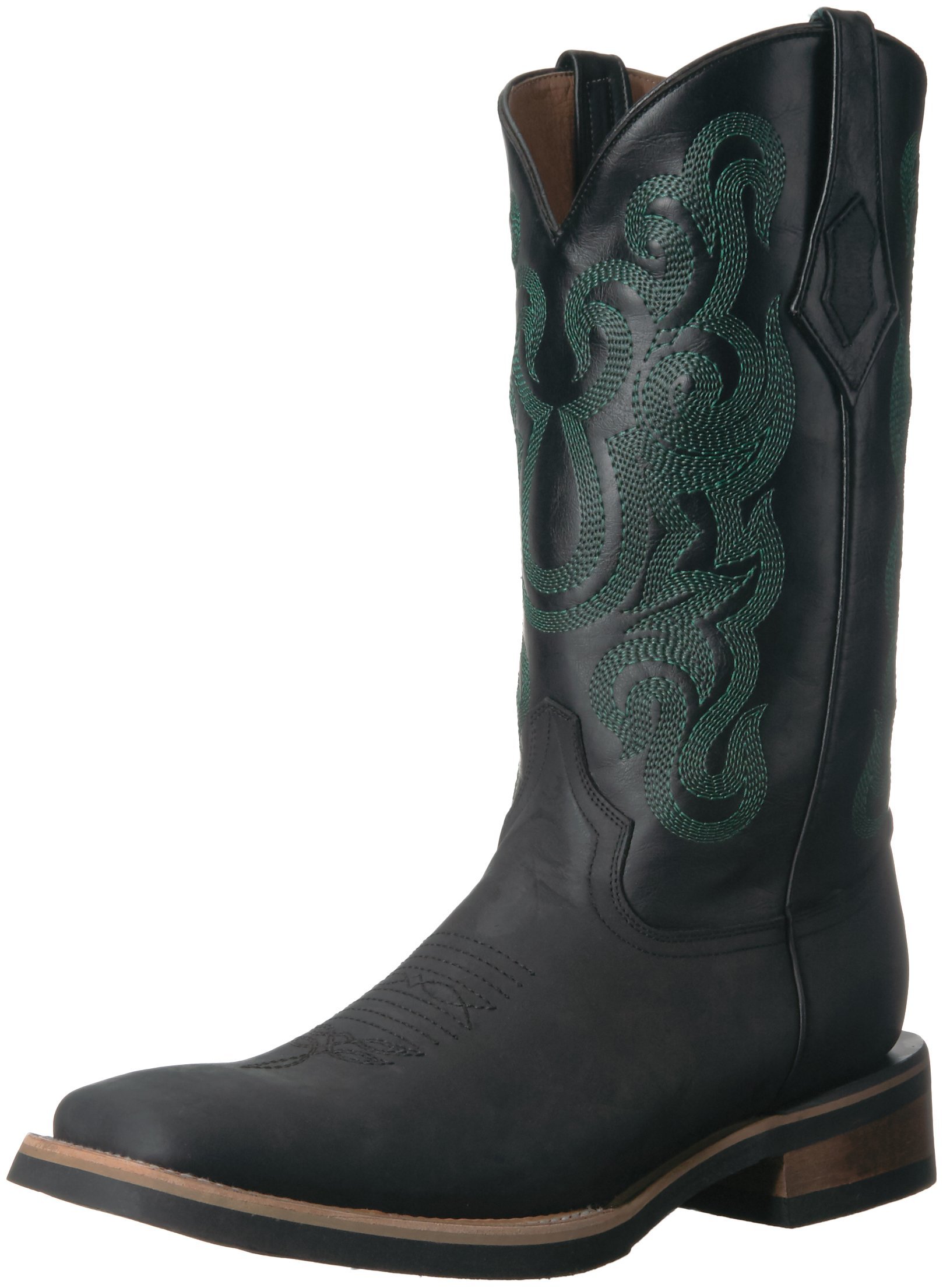 Ferrini Men's Maverick Western Boot - Genuine Leather Cowboy Boots for Men - Comfortable & Durable Riding Boots - Perfect for Rodeo, Country Music Festivals & Western Fashion