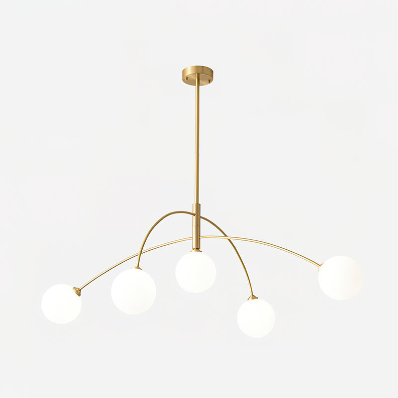 Elegant Fellows Chandelier - Modern Crystal Ceiling Light Fixture for Dining Room, Living Room & Bedroom | Perfect for Home Decor & Interior Design
