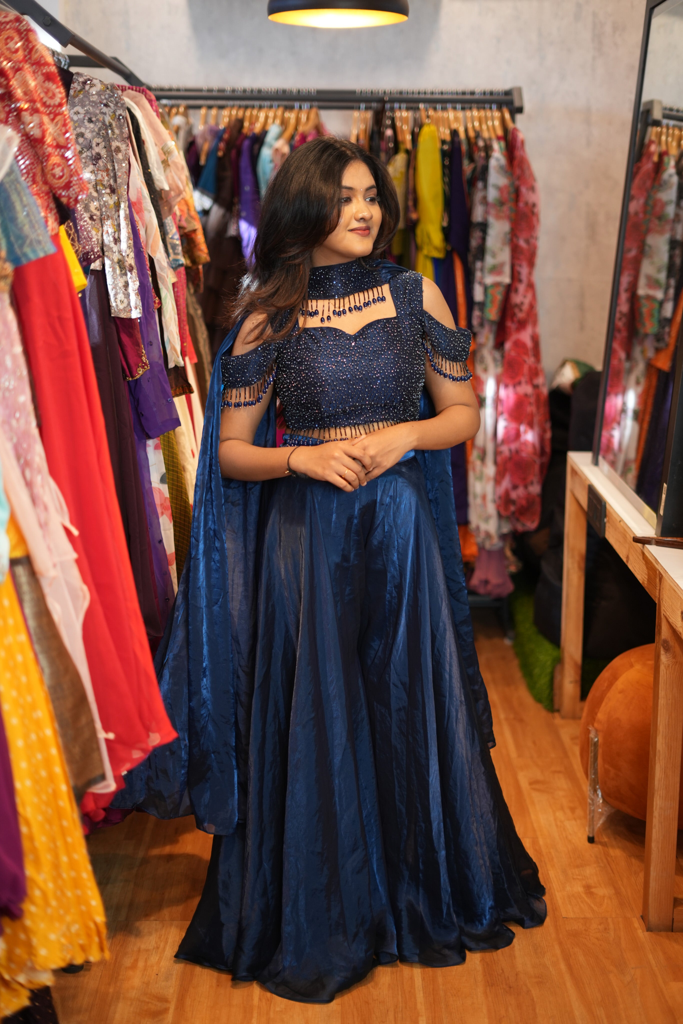 DD709 Shakthi Premium Designer Party Wear Collection for Women - Elegant Dresses for Weddings, Cocktails & Special Occasions