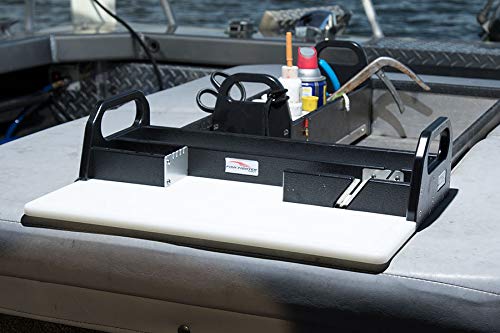 Premium Fishing Bait Tray with Built-in Plug Cutter | Durable Plastic Bait Storage Container for Freshwater & Saltwater Fishing | Perfect for Boat, Kayak, and Shore Fishing