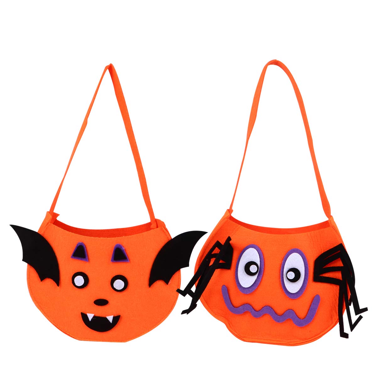 **Halloween Decor Bags - Pumpkin Storage & Candy Bags for Trick or Treat - Party Favors & Gift Bags for Halloween Party Decorations**    *(Perfect for Trick-or-Treating, Halloween Parties, Classroom Treats, and Spooky Decor!)*