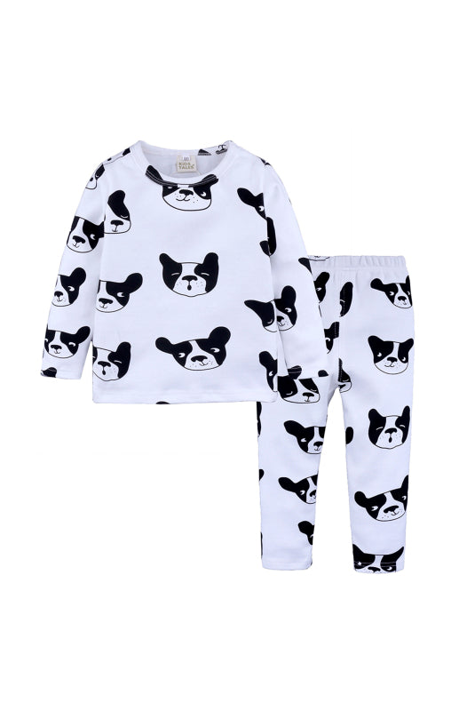 Comfy Women's Graphic Lounge Two Piece Set - Soft Casual Pajama Set for Relaxing at Home, Lounging & Sleepwear