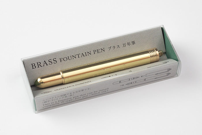 Premium TRC Brass FP New - High-Quality Brass Fountain Pen for Writing, Calligraphy & Gifting - Perfect for Office, School & Special Occasions