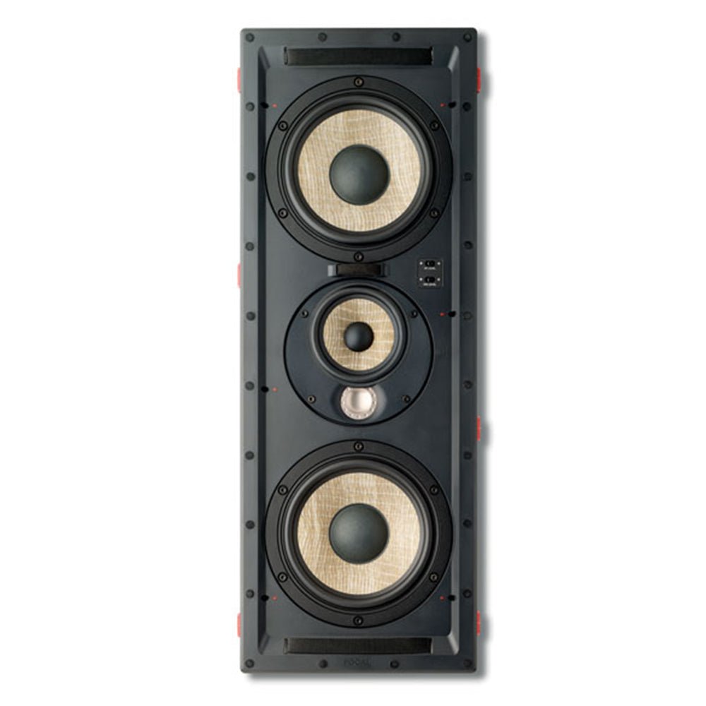 Focal 300 IWLCR In-Wall Speaker - High Performance Home Theater & Stereo Sound System - Perfect for Living Room, Bedroom & Home Theater Installation