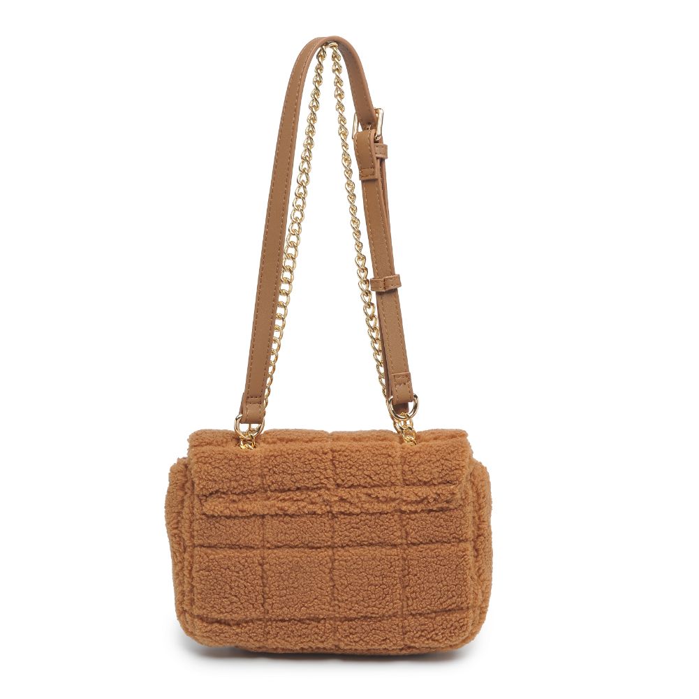 Ryeland Sherpa Crossbody Bag for Women - Soft Fleece Shoulder Purse with Adjustable Strap, Perfect for Travel, Shopping & Daily Use