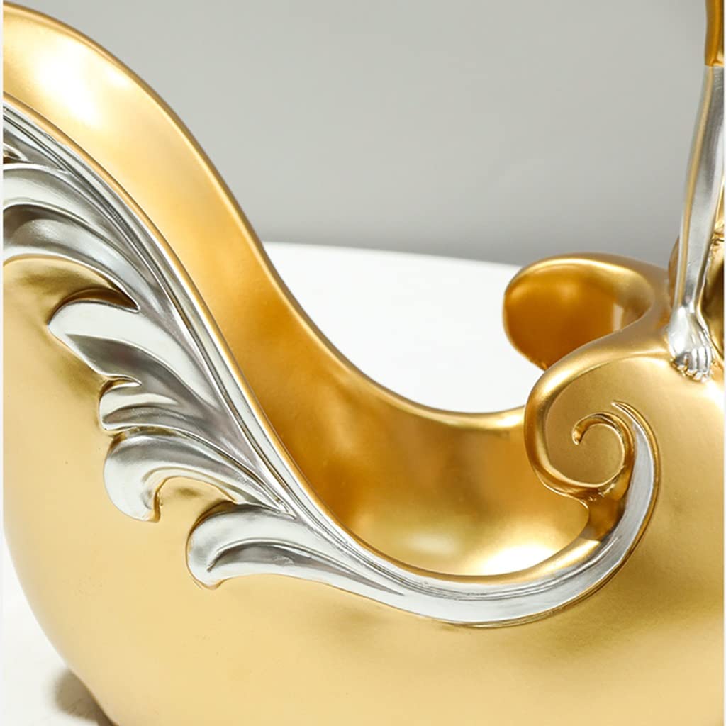 Elegant Gold Resin Wine Rack Statue - Sexy Beauty Figurine Bottle Holder for Kitchen & Home Decor | Single Wine Storage Organizer & Centerpiece | Perfect for Dining Room, Bar Counter, and Gift Giving
