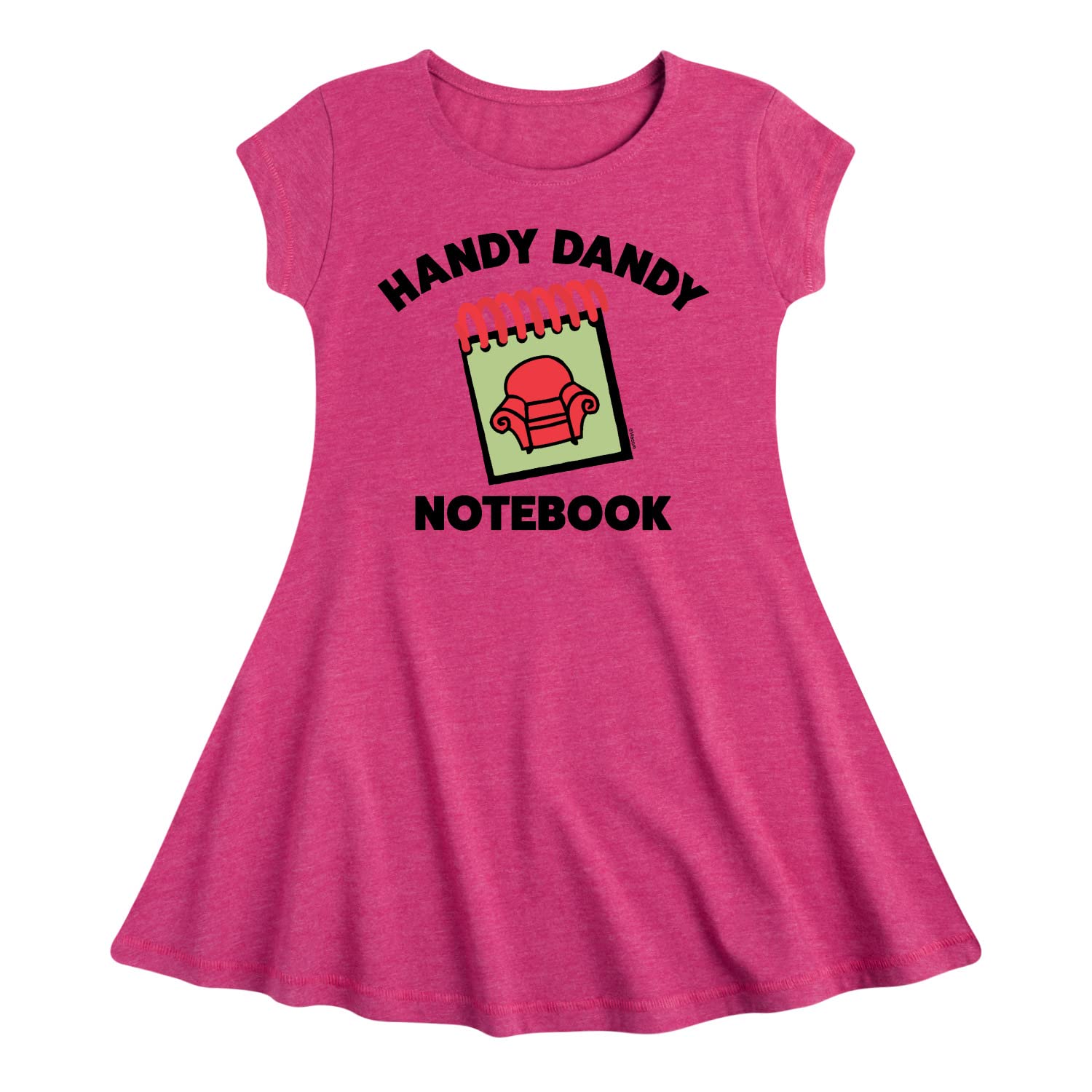 HYBRID APPAREL Blue Clue & You! Handy Dandy Notebook Toddler & Youth Girls Fit Flare Dress - Cute Playdate & Birthday Party Outfit for Kids