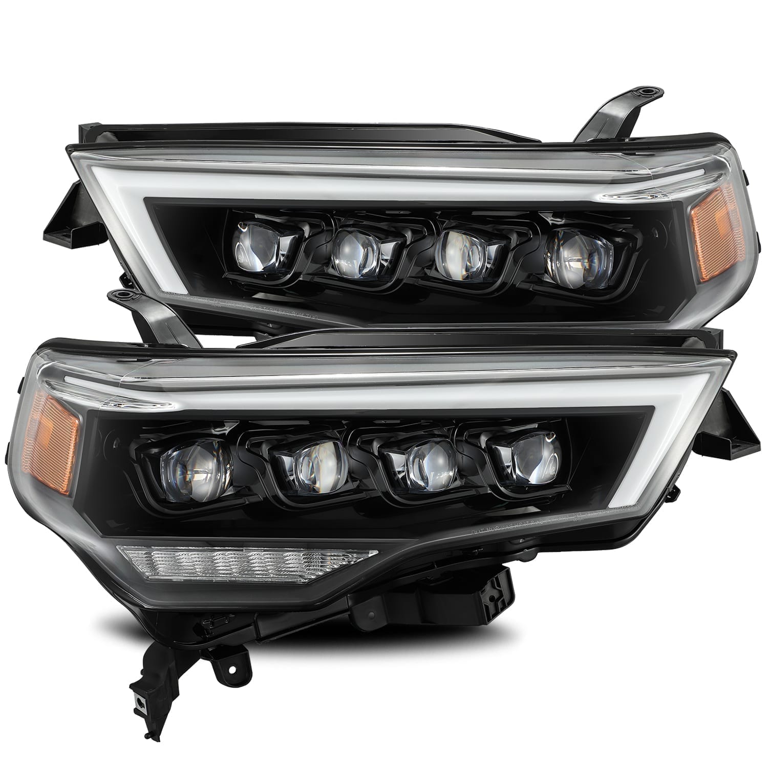 2014-2022 Toyota 4Runner NOVA Series LED Projector Headlights - Jet Black Alpha Rex 880723 - Upgrade Your Night Driving & Off-Road Visibility