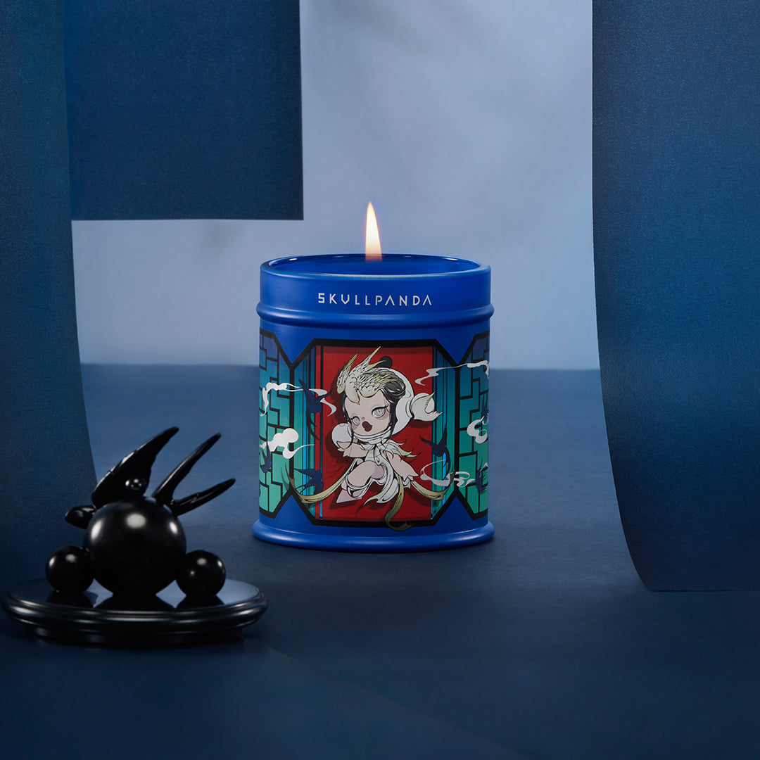 POP MART SKULLPANDA The Mirage Series Scented Candle Blind Box Collectible Figure - Home Decor, Gift for Candle Lovers & Collectors - Perfect for Relaxation, Meditation & Aromatherapy