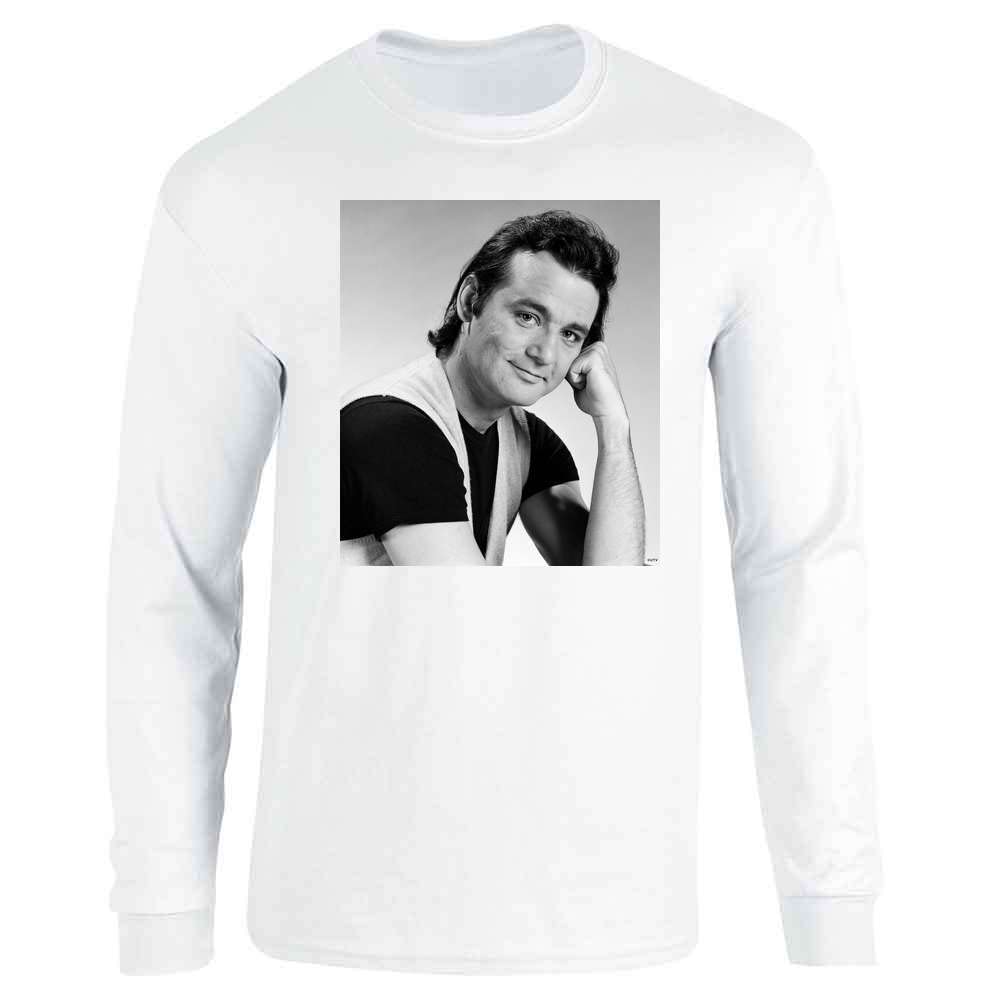 SNL Bill Murray Funny T-Shirt - Long Sleeve Graphic Tee for Men | Pop Culture Comedy Gift for TV Show Fans & Christmas