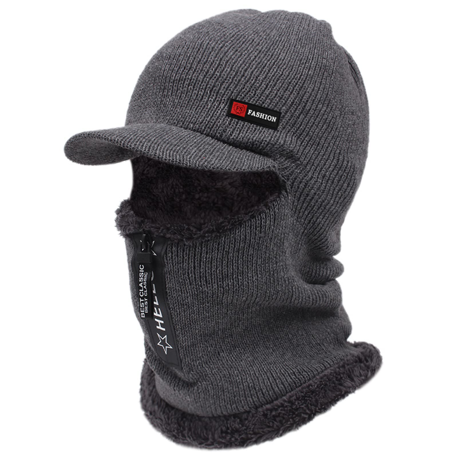Warm Winter Knitted Beanie Hat for Men & Women - Soft Stretchable Unisex Skull Cap for Cold Weather, Outdoor Activities, and Fashion Accessories