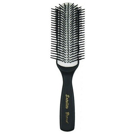 Denman Style Hair Brush for Curly & Wavy Hair - Detangling & Styling Tool for Salon-Quality Results at Home - Perfect for Natural Hair, Twist Outs & Defined Curls