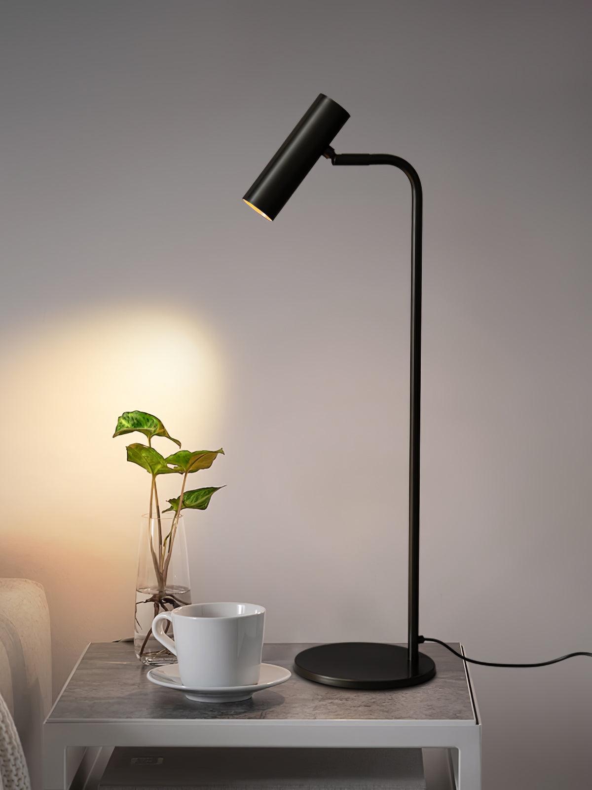 Torris Modern Table Lamp - Adjustable LED Desk Light with USB Port, 3 Color Temperatures - Perfect for Home Office, Bedroom, and Reading Nook