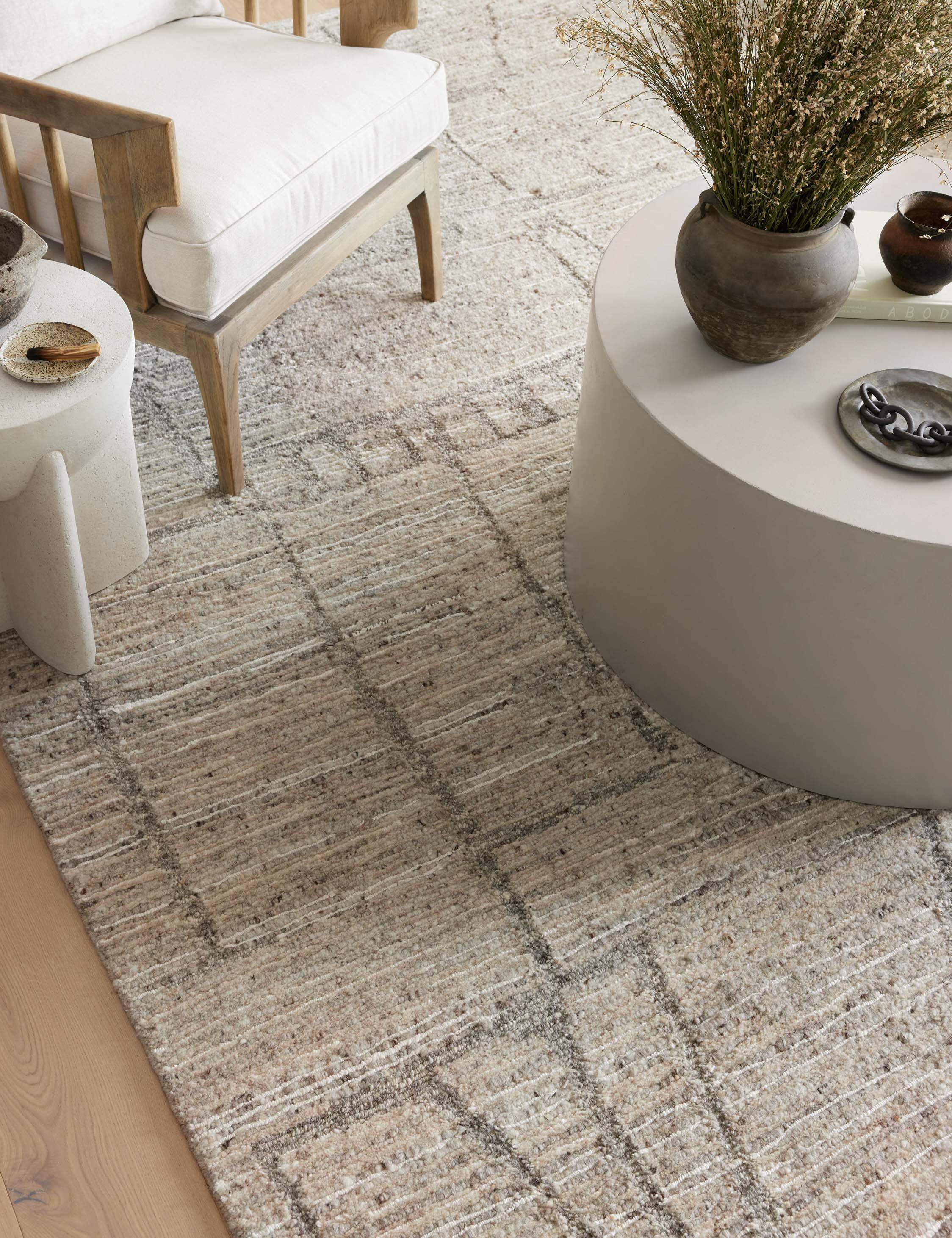 Hand-Knotted Wool Rug - Premium Handmade Floor Carpet for Living Room, Bedroom & Dining Area - Soft & Durable Natural Fiber Decor - Franca Collection