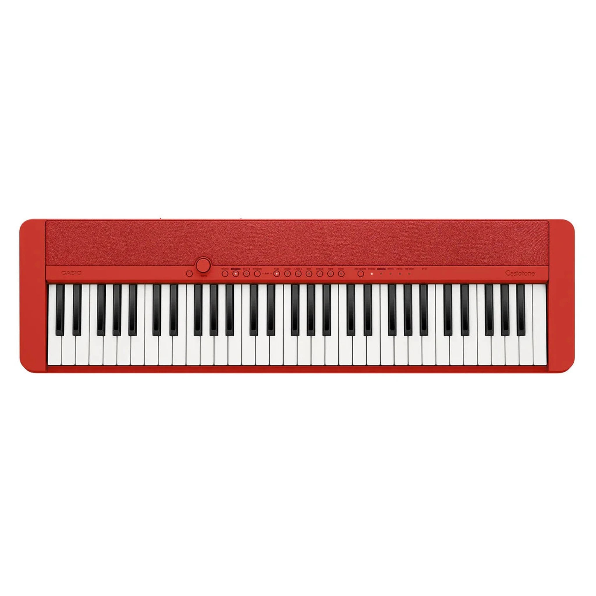 Casio CT-S1 Casiotone 61-Key Portable Digital Keyboard Piano - Red | Compact & Lightweight for Beginners, Travel & Home Practice