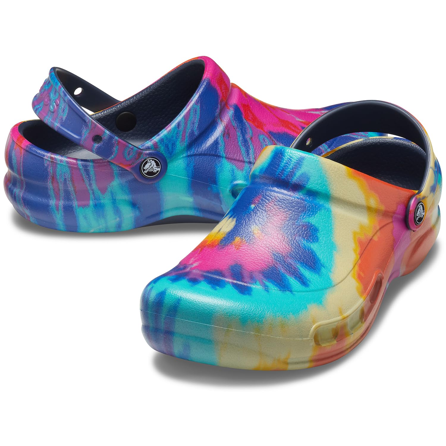 Crocs Unisex-Adult Bistro Graphic Clogs - Slip Resistant Work Shoes for Restaurant, Kitchen & Healthcare Professionals - Comfortable Non-Slip Shoes for Long Shifts