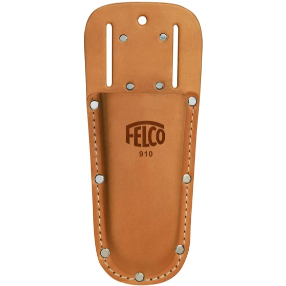 Felco F5 Professional Bypass Pruner with F910 Leather Holster - Premium Garden Shears for Pruning, Trimming & Cutting - Perfect for Gardeners, Landscapers & Horticulturists