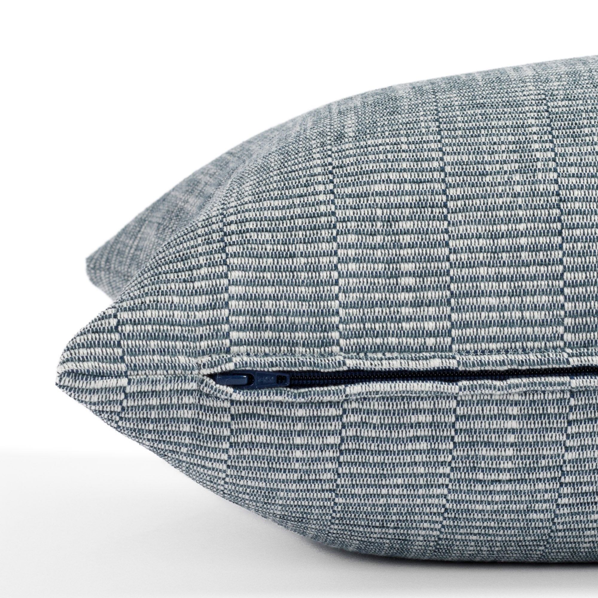 Lane 15x32 XL Lumbar Support Pillow - Premium Chambray Fabric for Back Pain Relief - Perfect for Office Chairs, Car Seats and Sofa Comfort