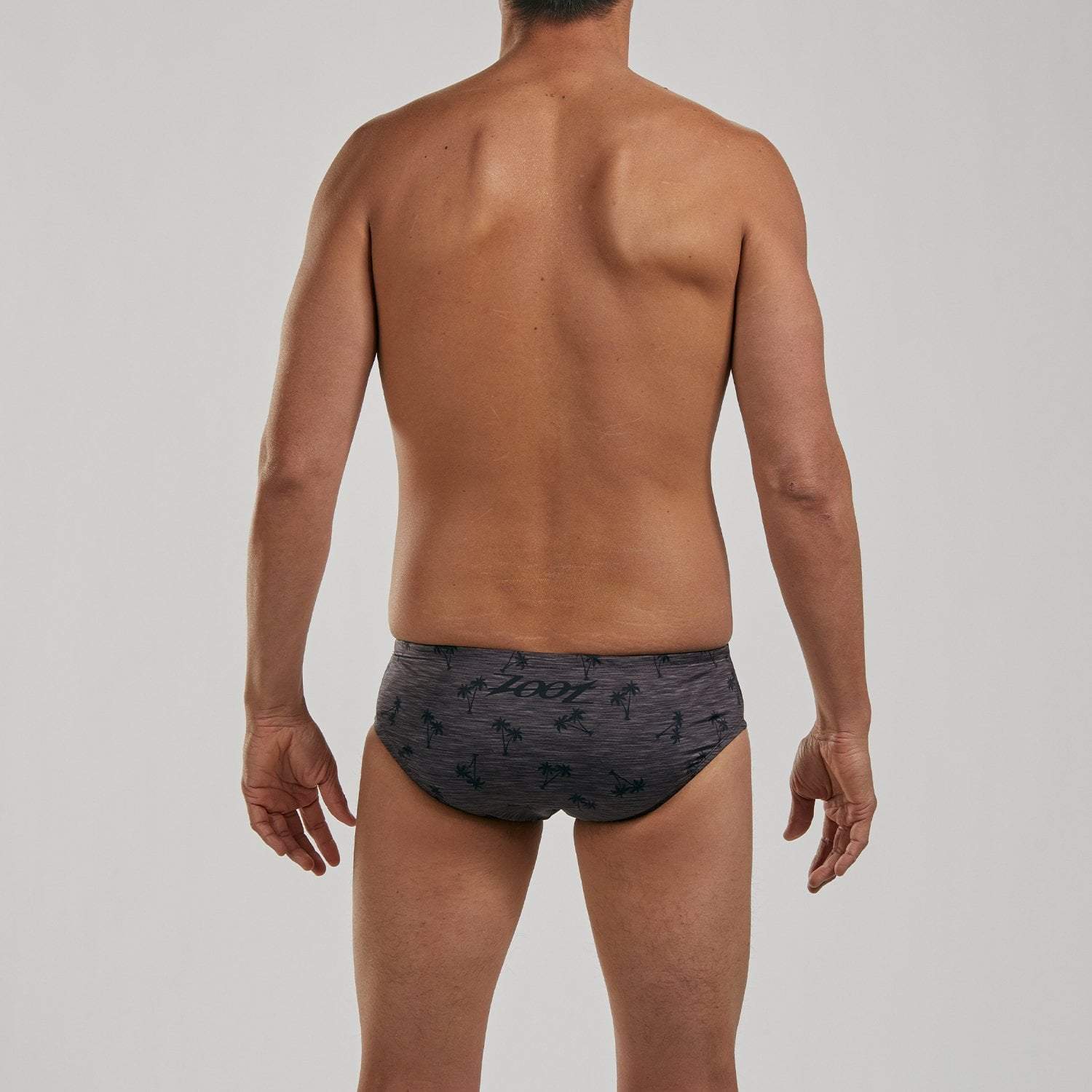 Men's Heather Palm Swim Brief - Comfortable & Quick-Dry Swimwear for Beach, Pool & Water Sports | LTD Edition