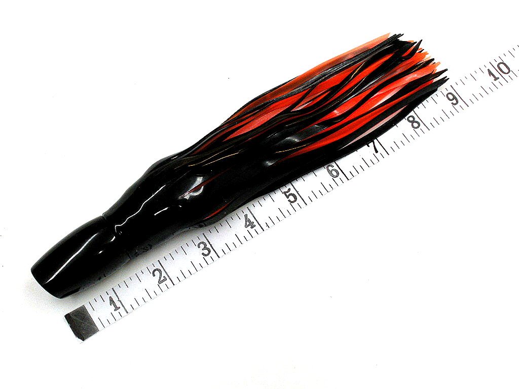 Premium Black Kona Plunger Saltwater Fishing Lure - Ideal for Marlin, Tuna, Mahi-Mahi & Wahoo - Perfect for Deep Sea Fishing & Offshore Angling Adventures