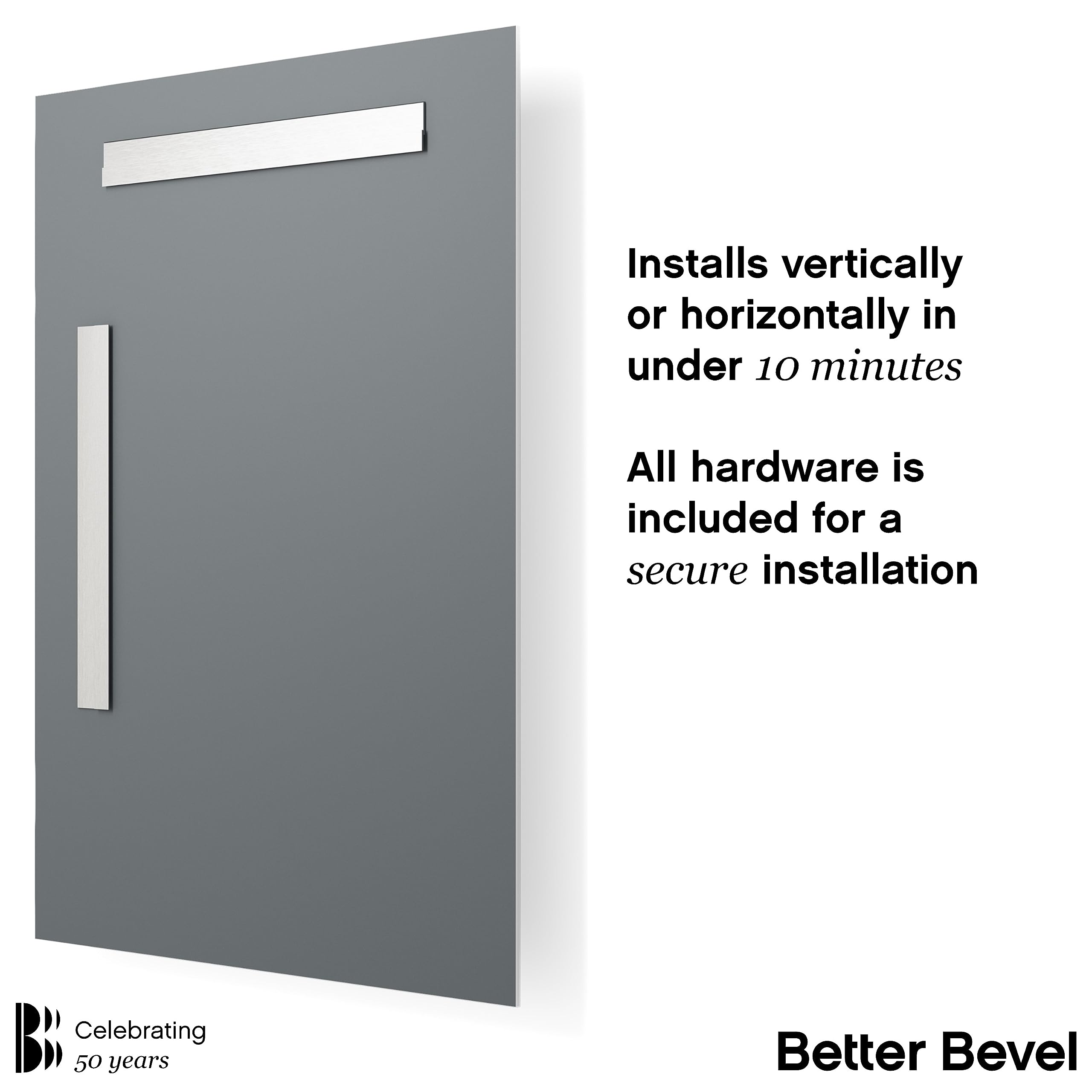 Better Bevel Frameless Rectangle Mirror - 18