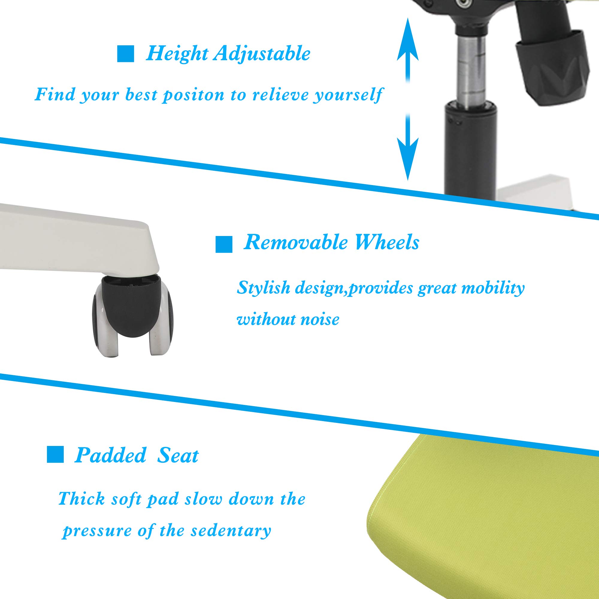 Ergonomic Swivel Office Chair with Adjustable Height, Soft Headrest & Breathable Mesh Back - Comfortable Executive Desk Chair for Home Office, Workstation & Conference Room Use