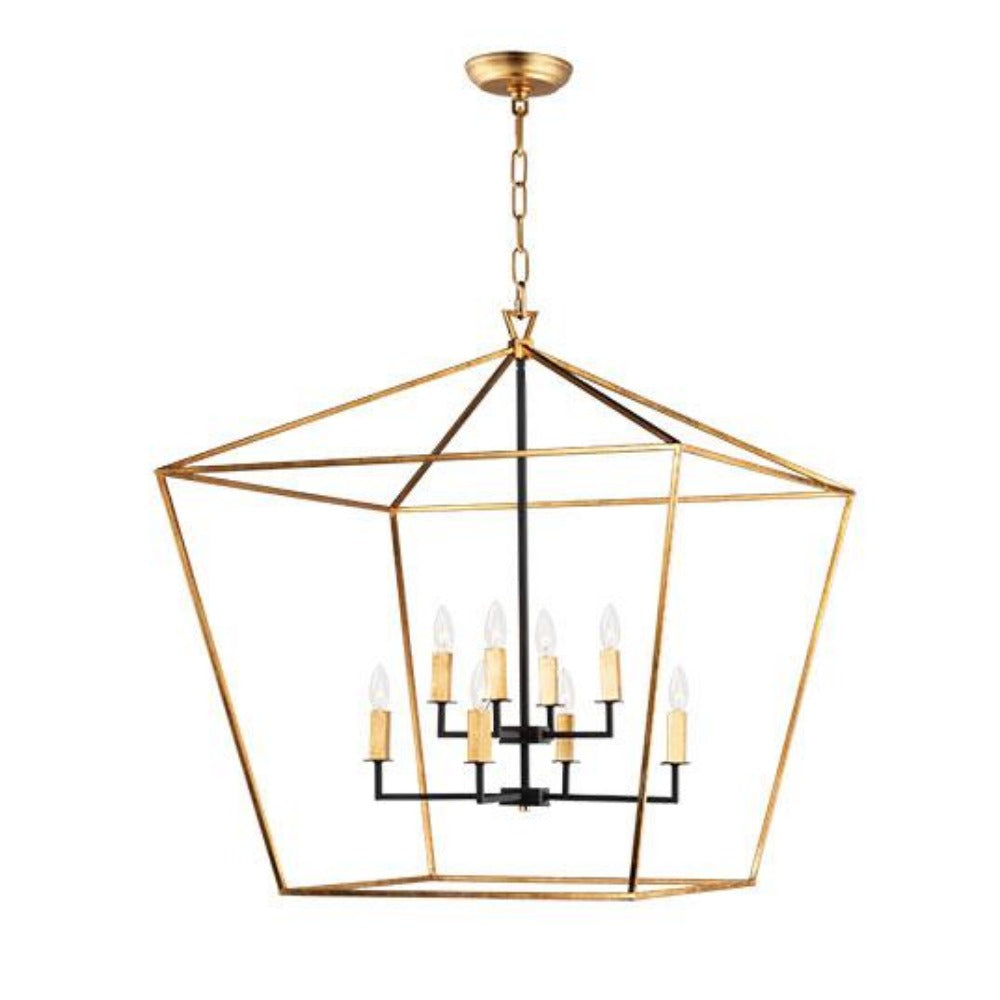 Milo Linear Chandelier - Modern LED Pendant Light Fixture for Dining Room, Kitchen Island & Living Room | Dimmable Hanging Light with Adjustable Length | Perfect for Home & Office Lighting Decor