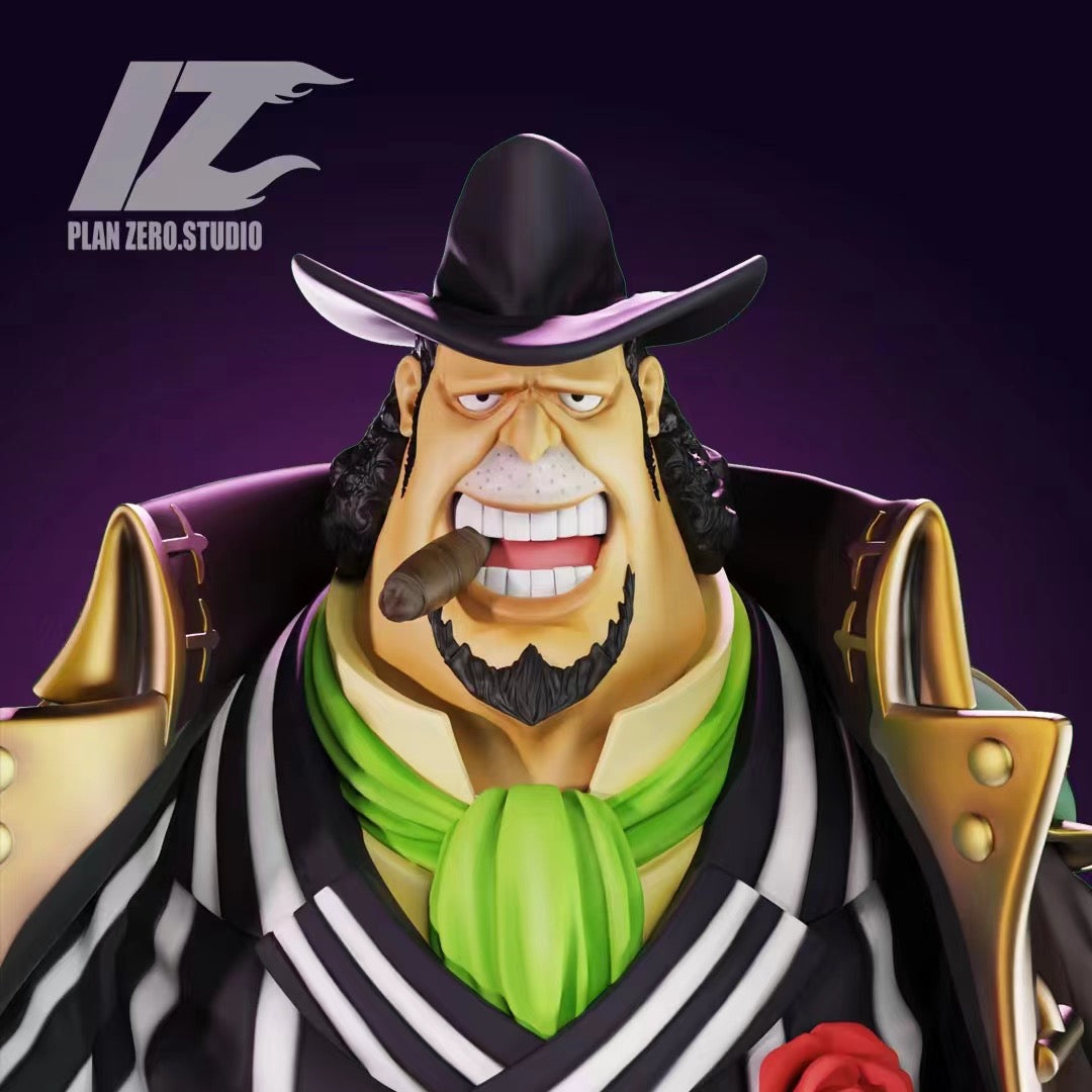 PZ Studio Capone Bege Anime Figure - Collectible One Piece Pirate Character Statue for Display, Gift, and Anime Fans