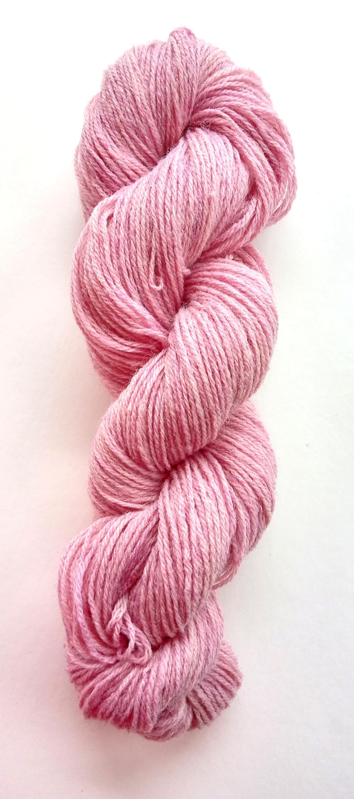 Soft Acrylic Wool Blend Sport Weight Yarn in Tea Rose Pink - Perfect for Knitting Sweaters, Scarves & Baby Blankets - Premium Crafting Yarn for Crochet & DIY Projects