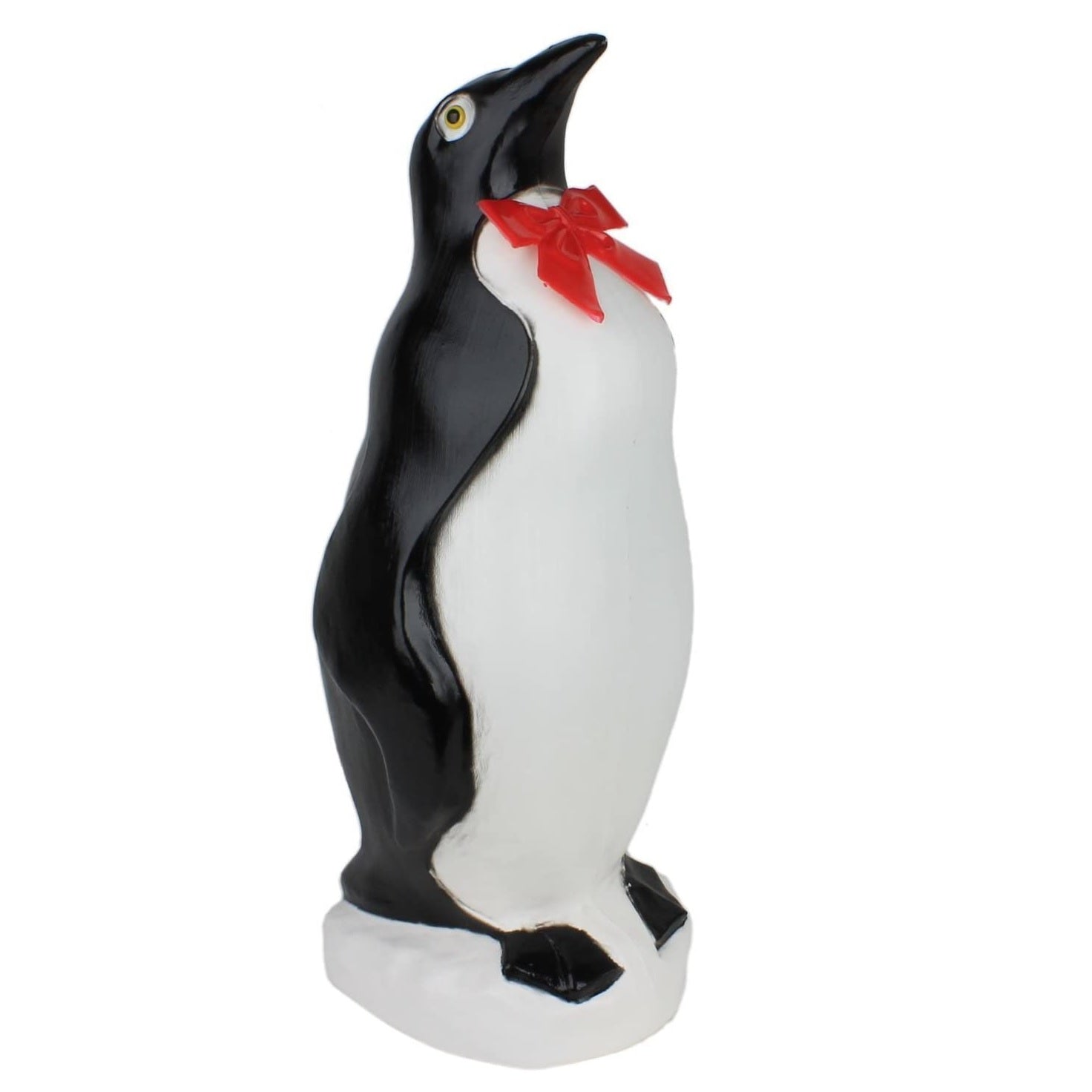 22-Inch Penguin with Bow Tie Blow Mold Christmas Decoration - Outdoor Holiday Yard Decor for Xmas Party & Winter Festival
