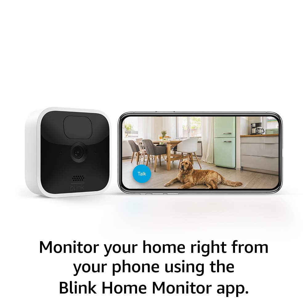 Blink Indoor Wireless HD Security Camera - 2-Camera System with 2-Year Battery Life, Motion Detection, Two-Way Audio & Alexa Compatibility | Free Blink Subscription Trial | Ideal for Home Monitoring, Baby Watching & Pet Surveillance
