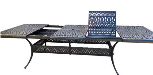 10-Person Outdoor Dining Set - Durable Cast Aluminum Patio Furniture for Backyard, Garden & Poolside Entertaining