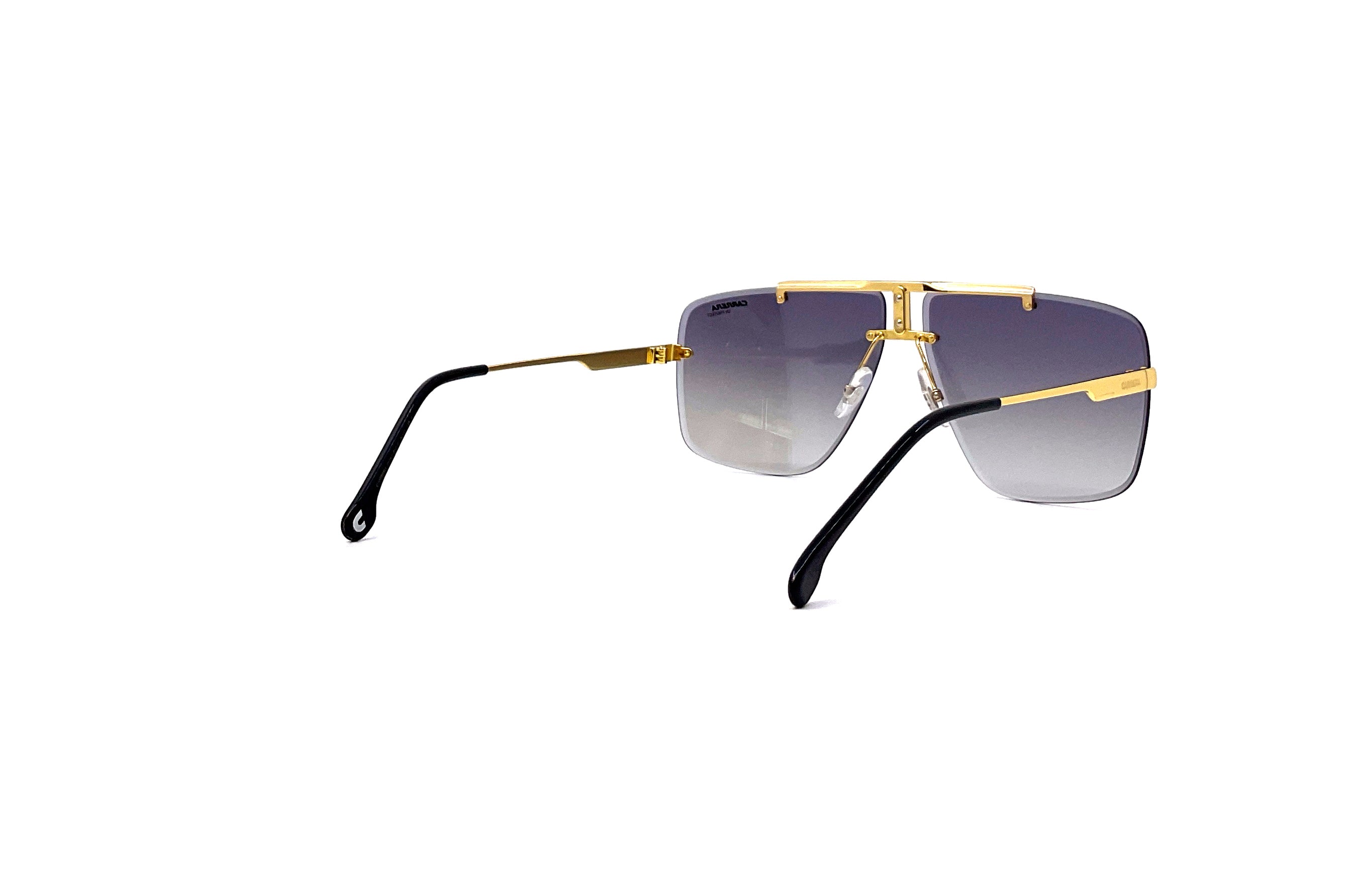 Carrera 1016/S Gold Black Sunglasses - Polarized UV Protection Aviator Style for Men & Women - Perfect for Driving, Travel & Outdoor Activities