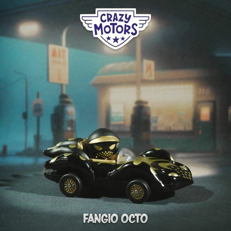 Crazy Motors Fangio Octo - High-Performance RC Car for Kids & Adults - Perfect for Racing, Stunts & Off-Road Adventures