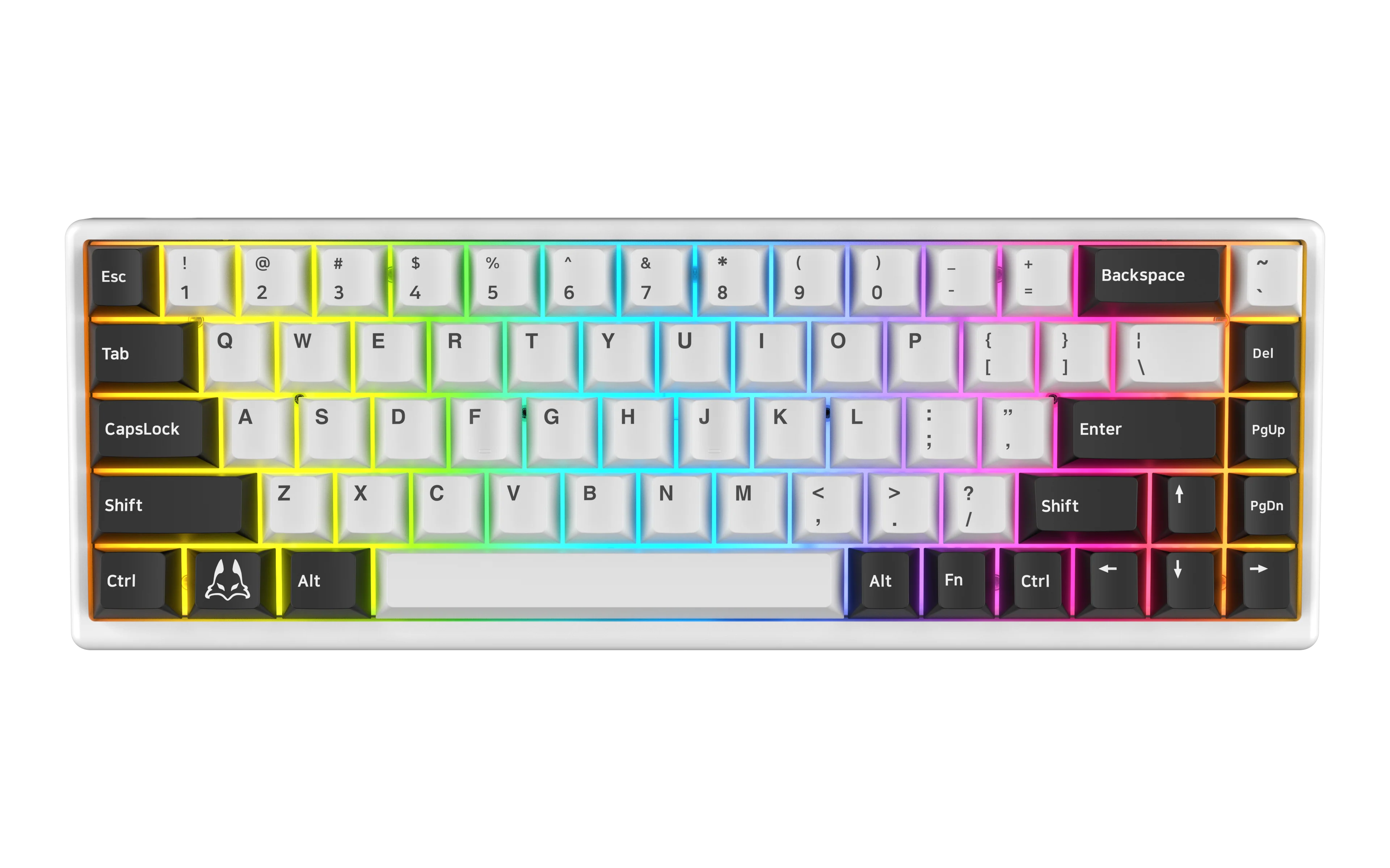 Arbiter Studio TENKO Polar 65+ Hall Effect Magnetic Gaming Keyboard - 65% Compact Mechanical Keyboard with Fast Trigger for PC, Mac - Perfect for FPS, MOBA Gaming & Office Work