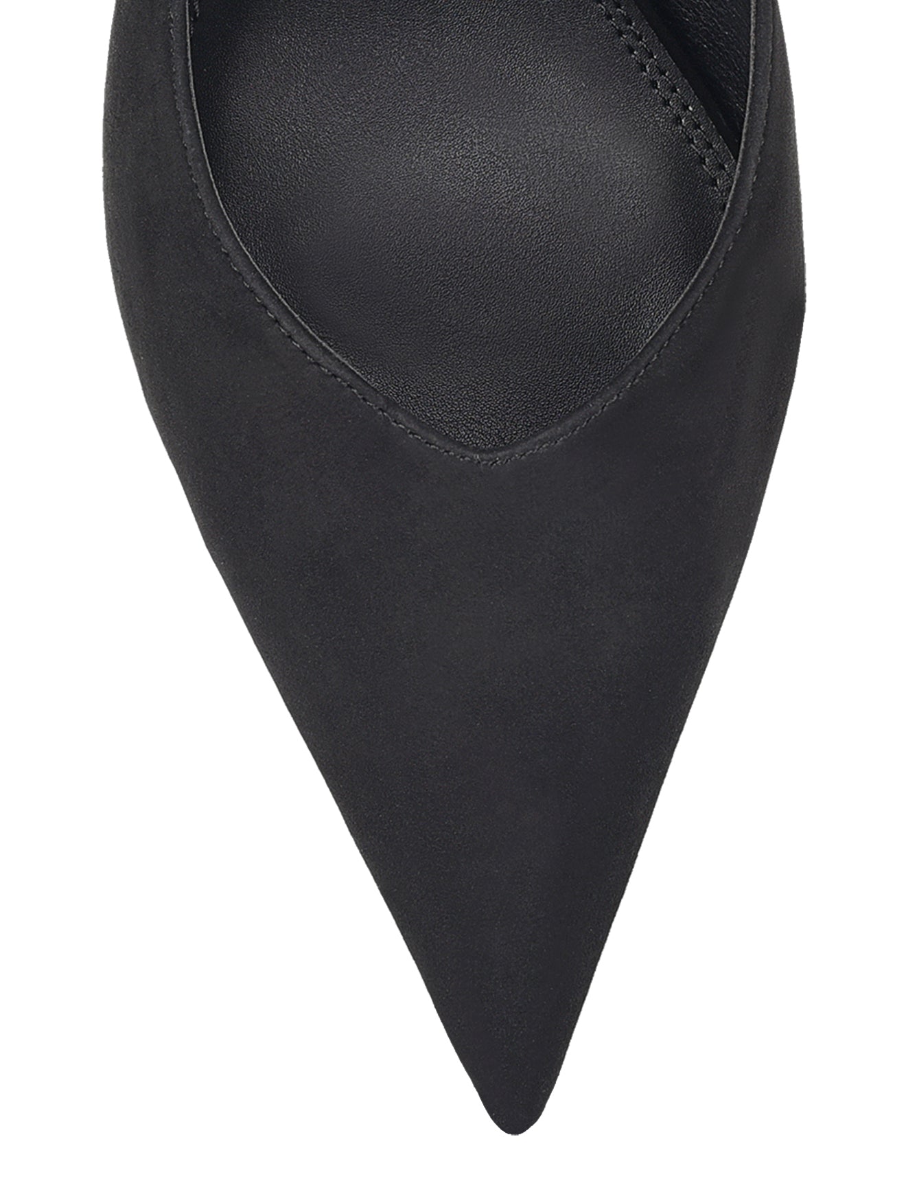 Yankee Slingback Block Heel Shoes - Black Suede Pumps for Women | Comfortable & Stylish Dress Shoes for Office, Party & Special Occasions