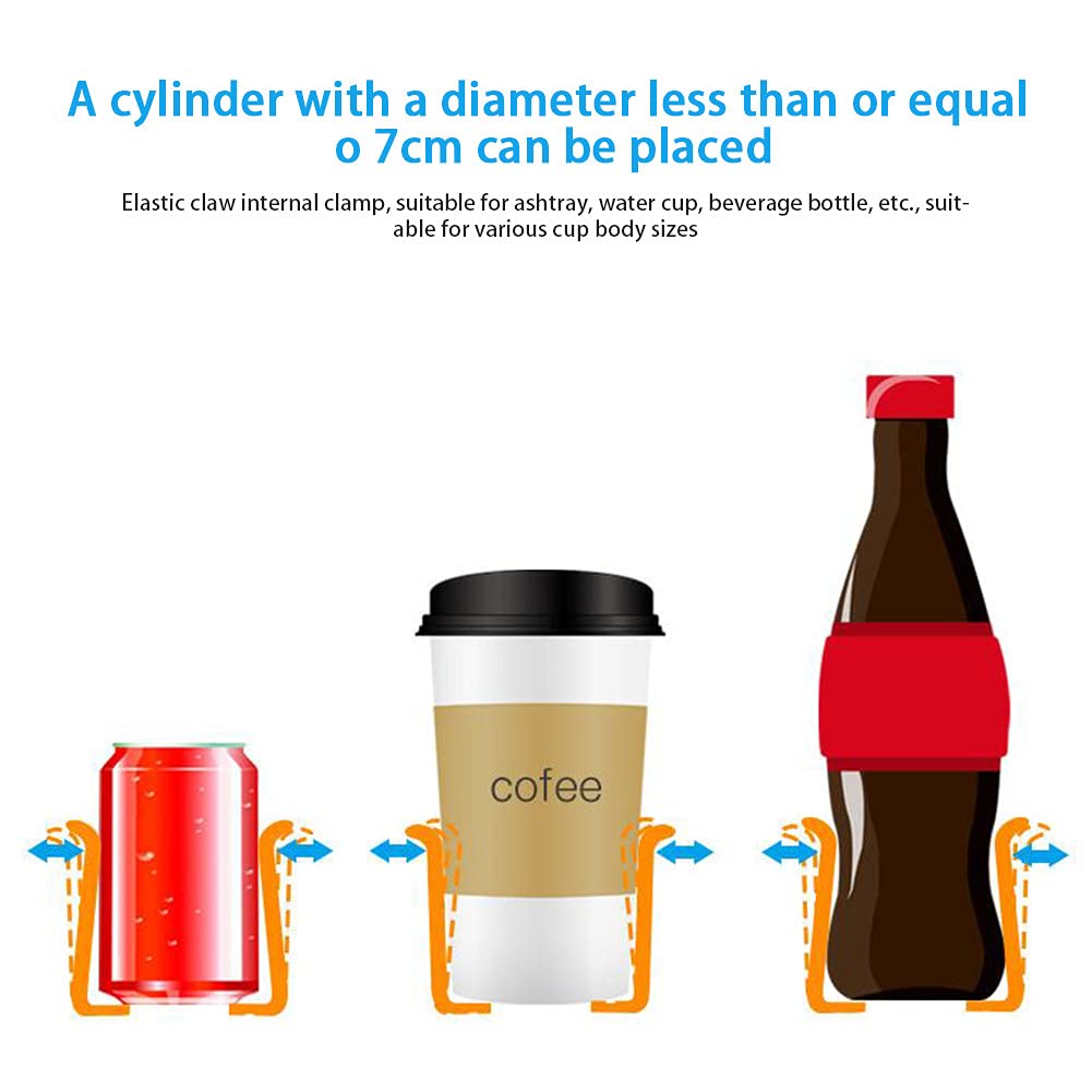 Universal Car Air Vent Cup Holder - Anti-Shake Beverage Holder for Auto Air Outlet, Car Accessories for Coffee, Water Bottles & Drinks - Perfect for Road Trips, Commuting & Travel Accessories