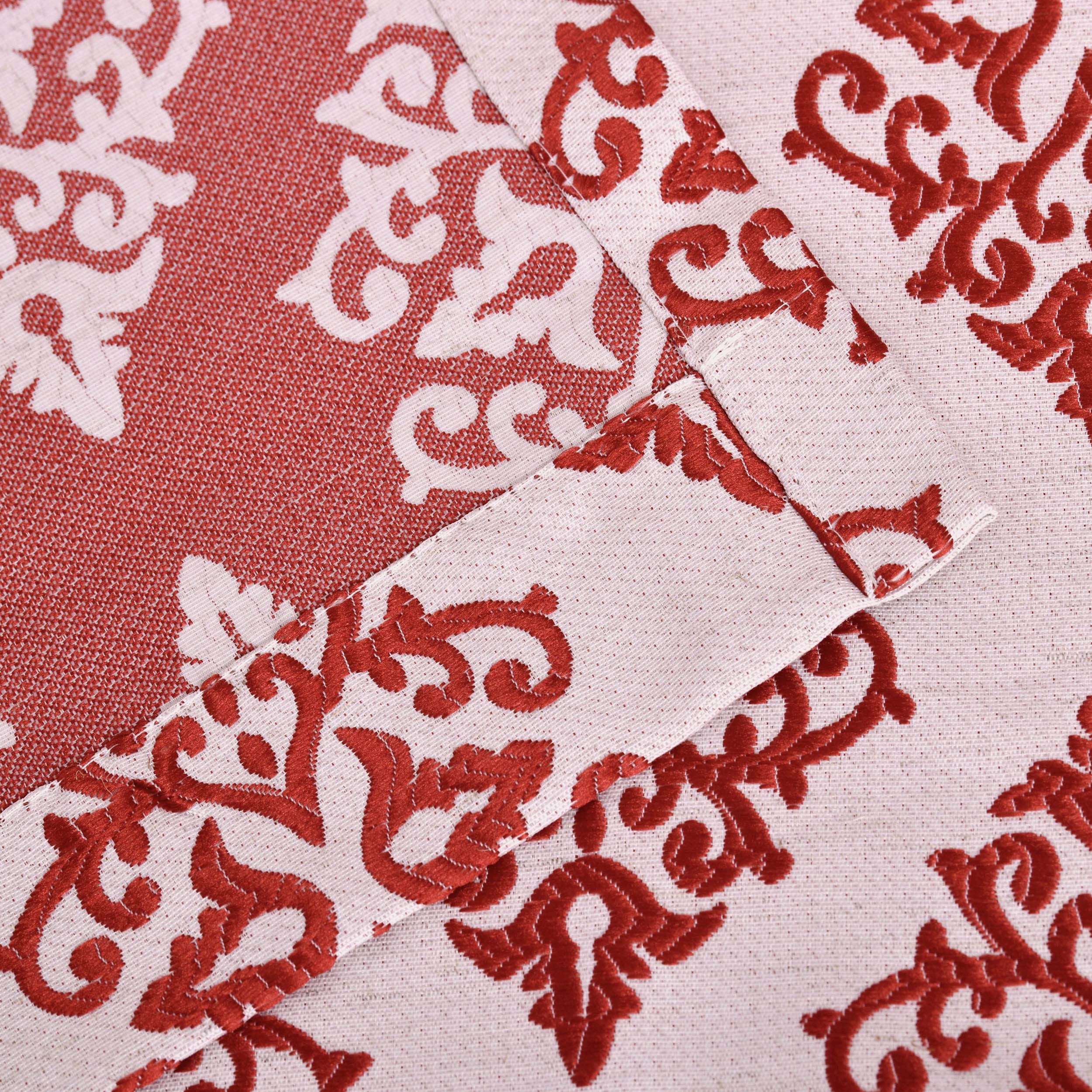 BNM Jacquard Embroidered Curtains Set of 2 - 52