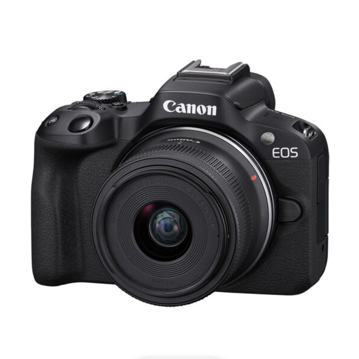 Canon EOS R50 Mirrorless Camera Kit with RF-S 18-45mm & 55-210mm Lenses - 4K Video, Dual Pixel AF, Black | Perfect for Travel Photography, Vlogging & Content Creation