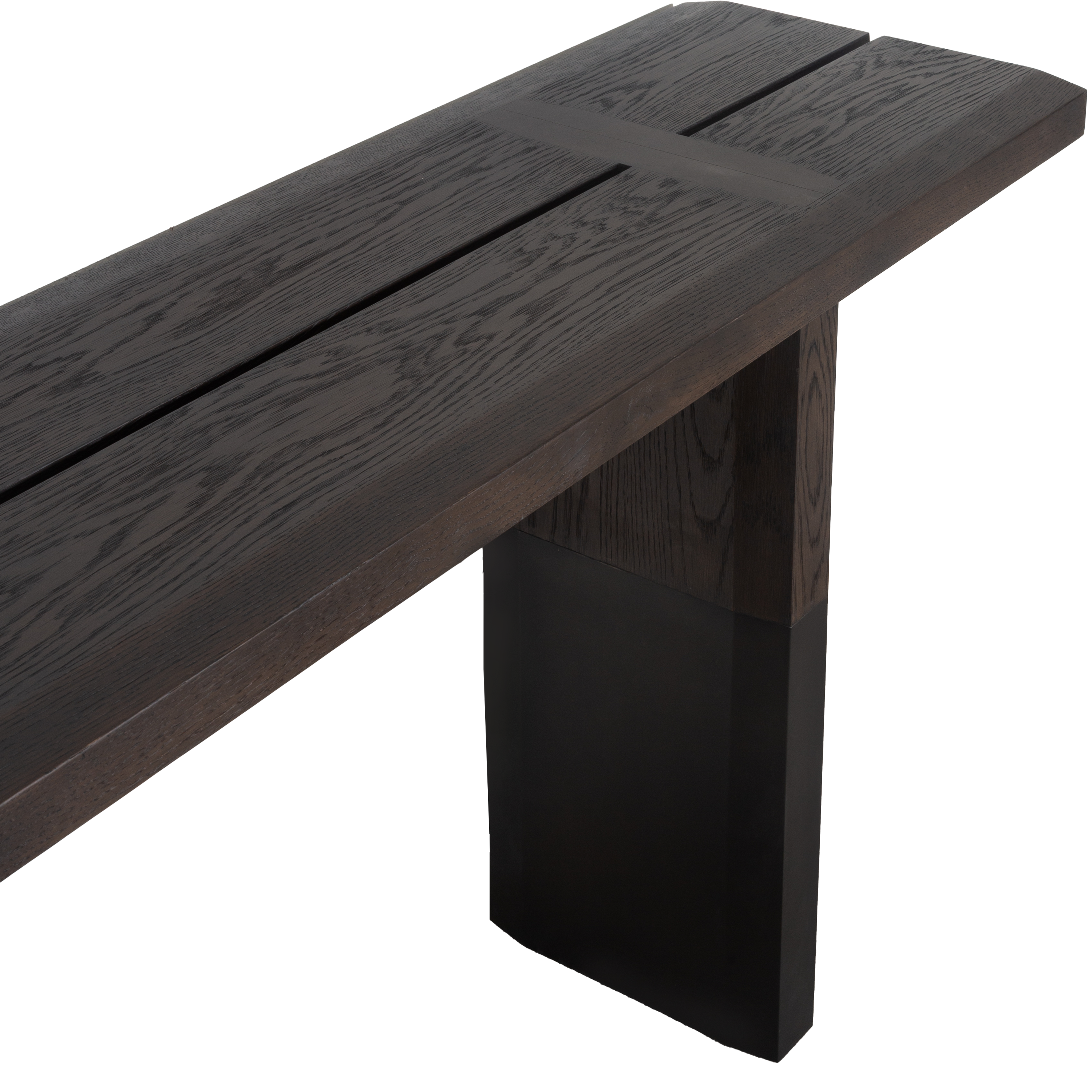 Modern Locke Console Table - Entryway Sofa Table with Storage Shelf, Farmhouse Style Hallway Accent Furniture for Home Decor | Perfect for Living Room, Foyer & Bedroom