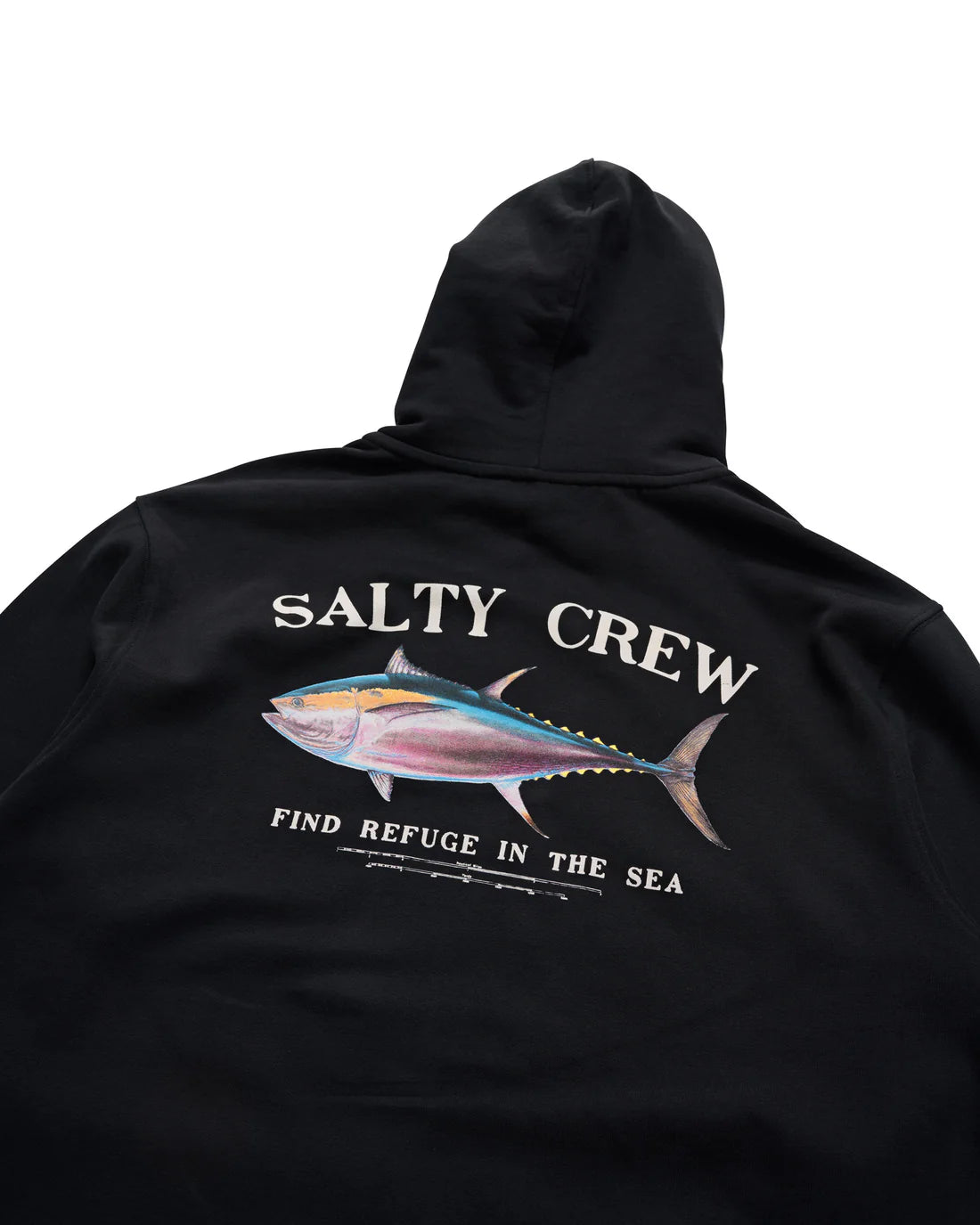 Salty Crew Big Blue Fleece Lined Zip Thru Hood - Warm Winter Pullover Hoodie for Men & Women - Perfect for Outdoor Activities, Camping and Cold Weather