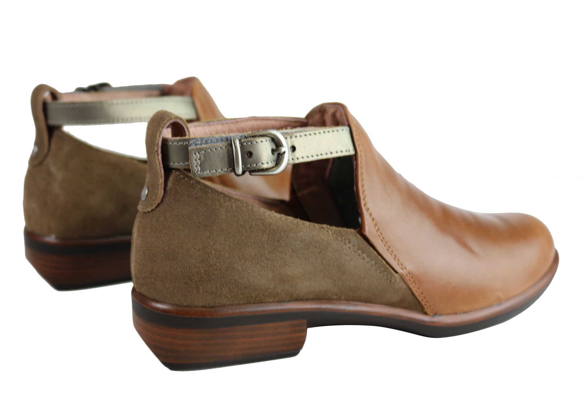 Naot Kamsin Women's Leather Ankle Boots - Comfortable & Supportive Footwear for Walking, Travel & Everyday Wear