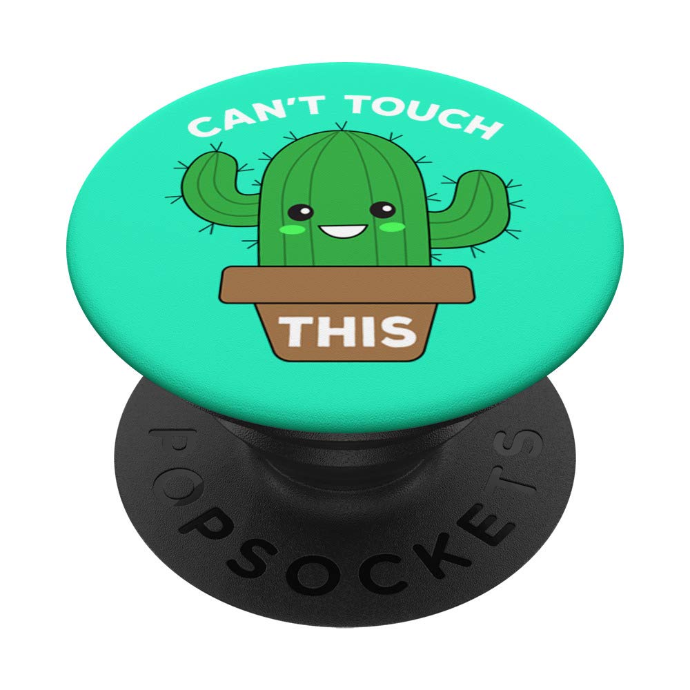 Funny Kawaii Cactus PopSockets Phone Grip & Stand - Cute Phone Accessory for iPhone, Samsung & Tablets - Perfect for Work, Travel & Everyday Use