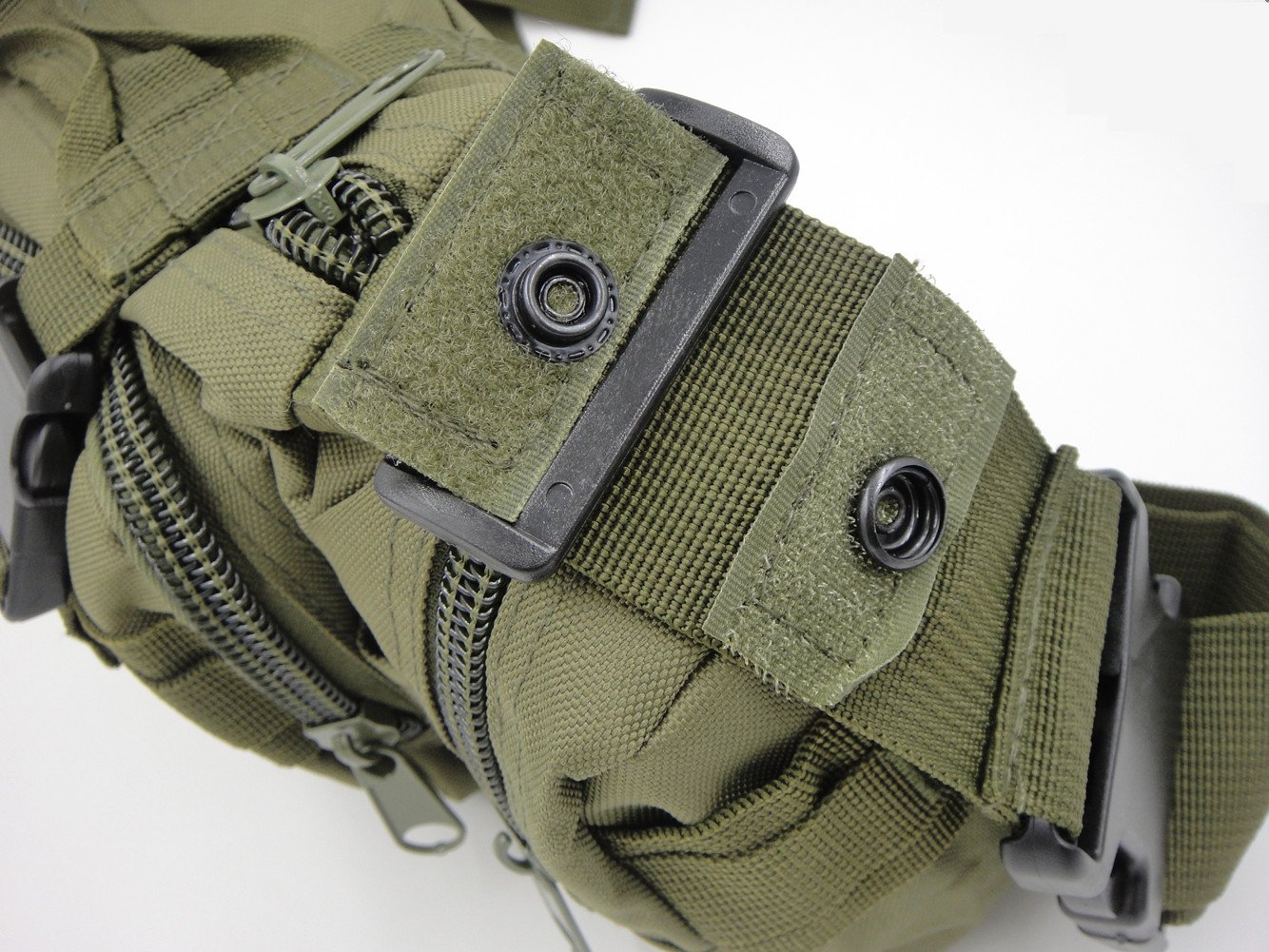 FAMI Tactical Waist Pack - Small Sling Bag with Handlebar Mount for Hiking, Cycling & Outdoor Adventures | Durable Deployment Carry Bag for Men & Women