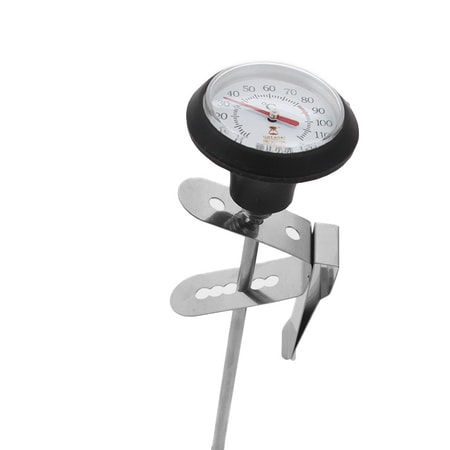 Timemore Milk Jug Thermometer - Digital Temperature Gauge for Coffee, Tea & Cooking - Perfect for Home Baristas & Kitchen Use