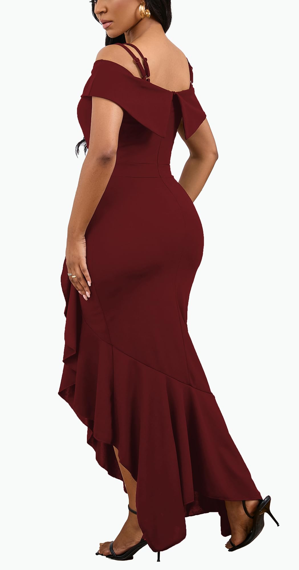 2025 Women's Sexy Bodycon Formal Dress - Sleeveless Split Wedding Guest & Bridesmaid Dress for Evening Parties, Cocktail Events & Special Occasions